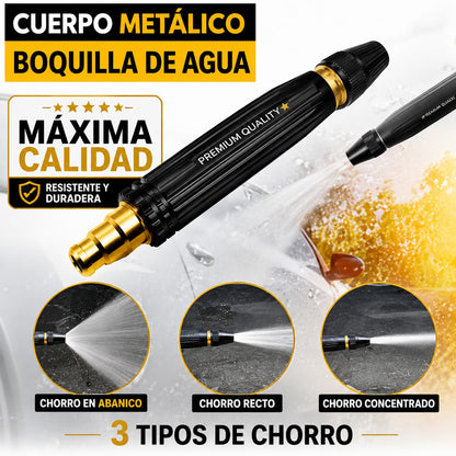 La pistola de agua de alta presión que elimina la suciedad en segundos