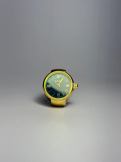 Anillo Reloj Dorado ⌚💍