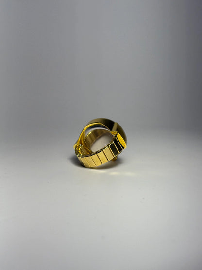 Anillo Reloj Dorado ⌚💍